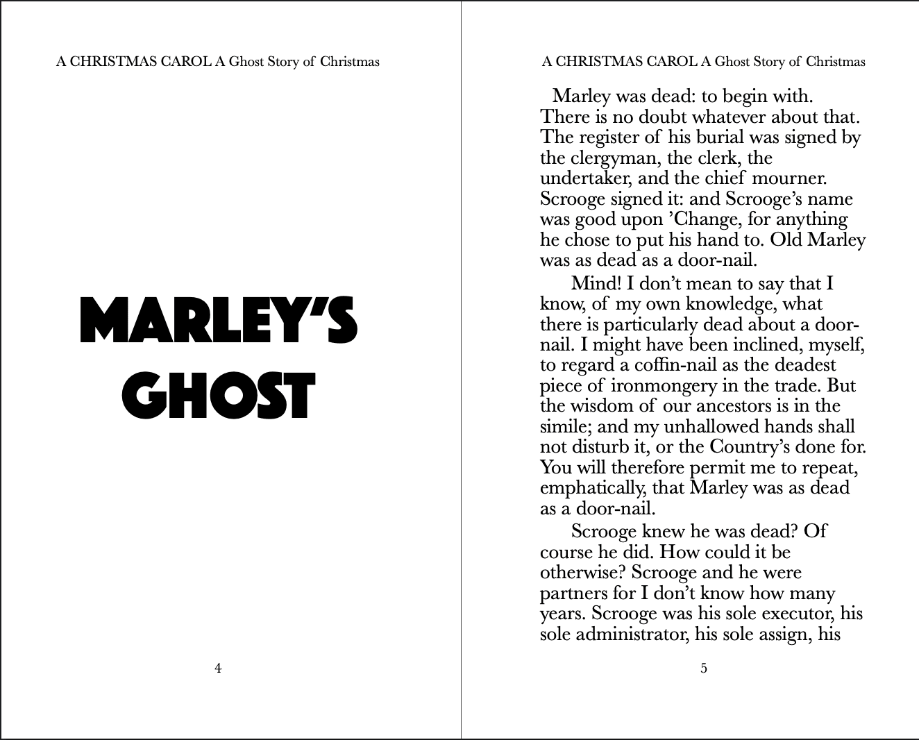 Marley's Ghost